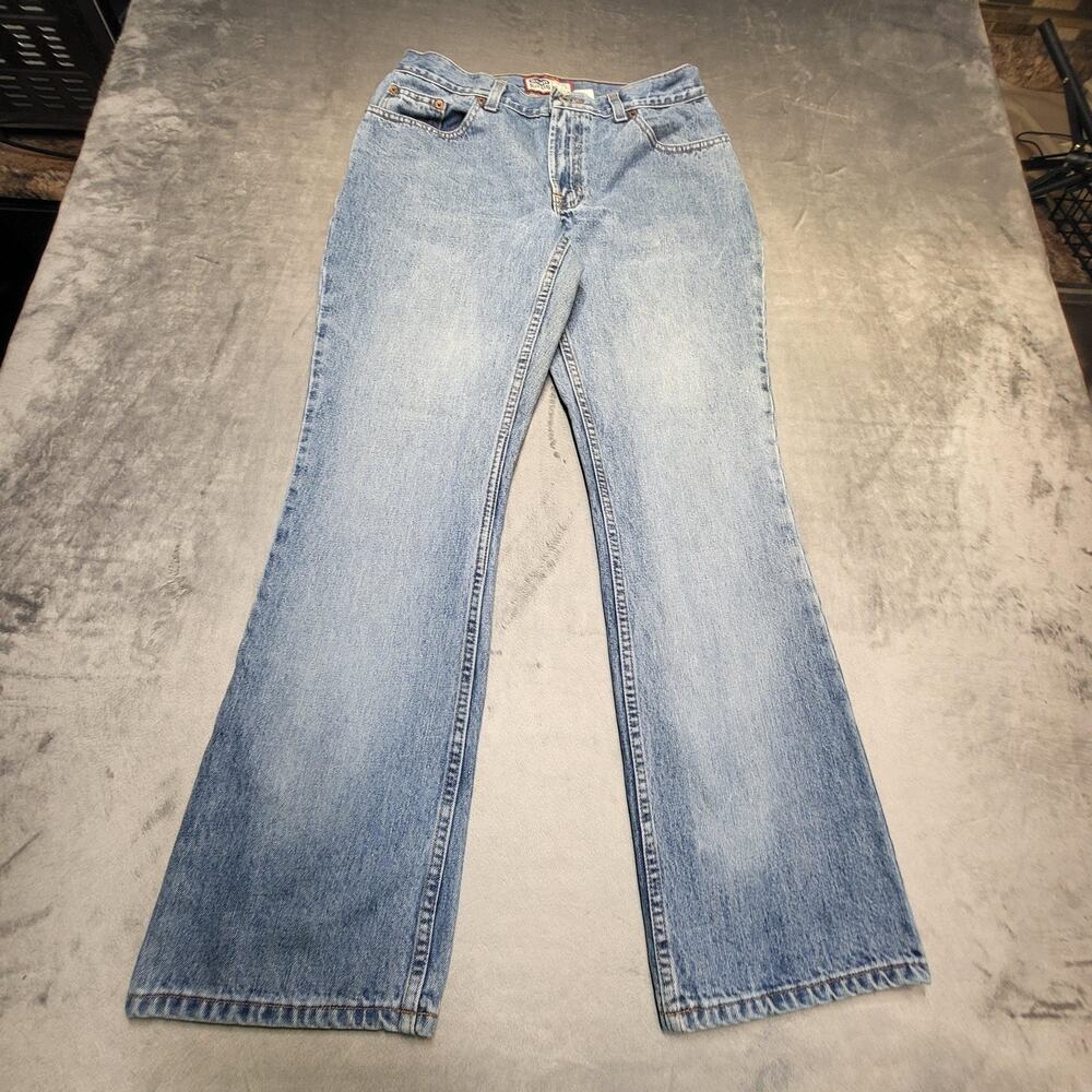 Old Navy Jeans Womens 10 Regular Medium Wash Mid Rise Bootcut 5 Pocket Zip Fly